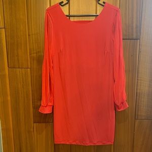 Orange Party Dress, NWOT